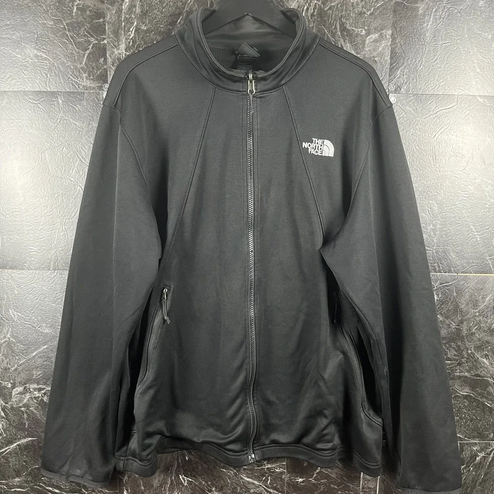 The North Face Black Apex Shell Wind Rain Jacket XL FLAW